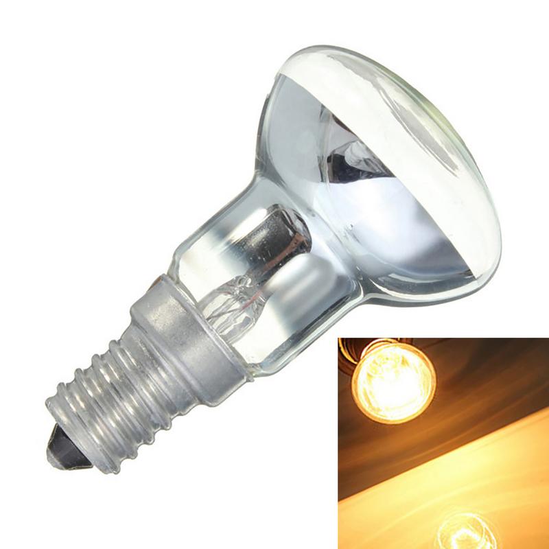 220-240v 30w 150lm edison-pære  e14 lysholder glødelampe 2700k r39 reflektor spotpære lavalampe innendørslys  j2