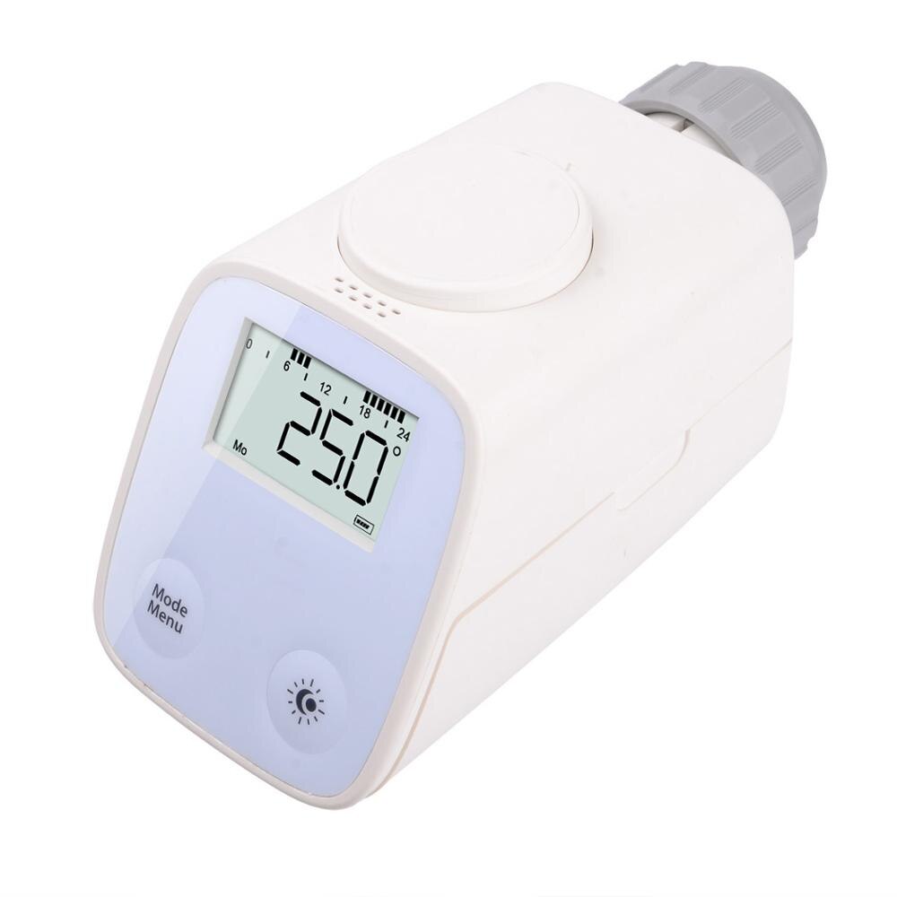 Tuya Zigbee Heating Radiator Temperature-Controller Radiator Valve Programmable Thermostatic Actuator Tuya: Set 1