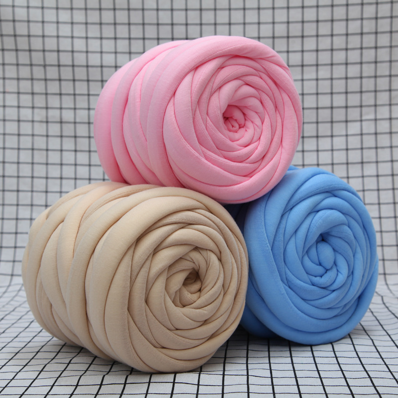 Fils de laine mérinos très épais, 500 g/rouleau, 2.5-5.0cm, doux, bras volumineux, pour tricot, couverture, fil de filature