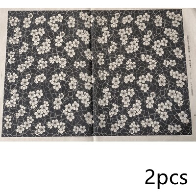 Papel de transferencia artístico para cerámica, calcomanías de cerámica de alta temperatura, herramientas de arcilla polimérica, 2 uds.: 6-2pcs