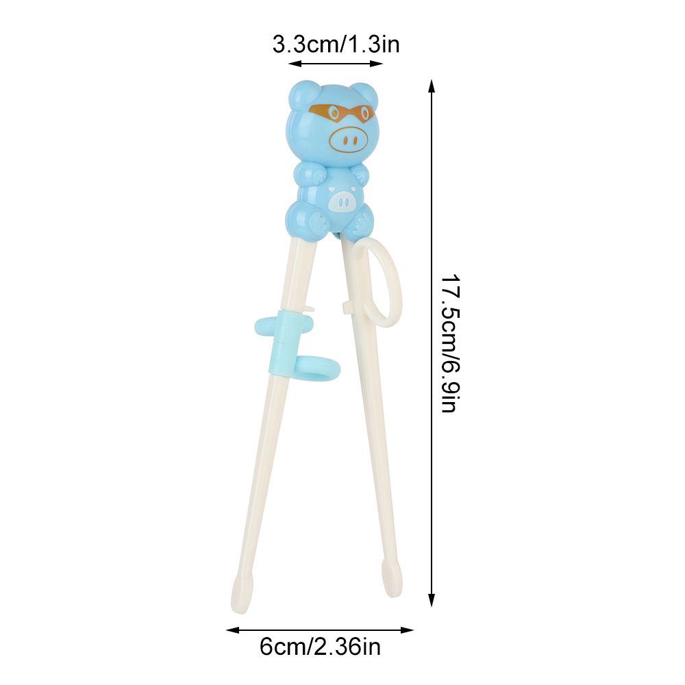 Finger Sets Correct Usage Practice Chopsticks Training Chopsticks Children Cartoon Pig Learning Chopsticks