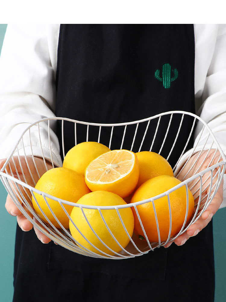 Moderne kunstner nordisk hjem servise metall tørr frukt tallerken for baby snack frukt bolle jern håndverk frutero metalico