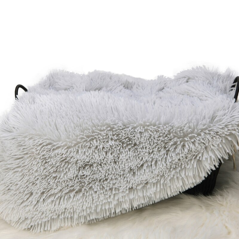 Pasgeboren Baby Faux Fur Foto Prop Deken Baby Slapen Inbakeren Dekens: GRAY