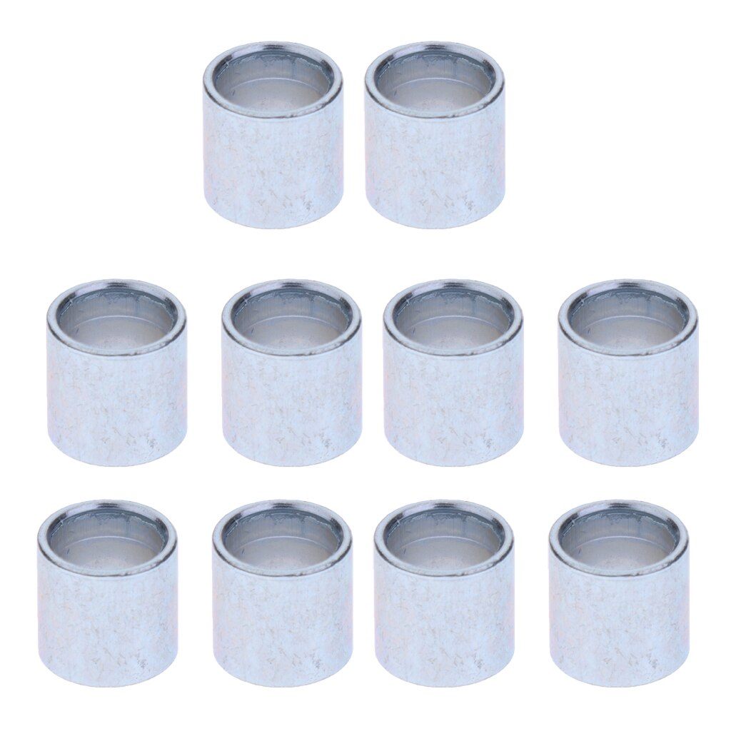 10 stycken robusta rullskridskor inline-rullhjul med distanser innerdiameter 8mm yttre diameter 10mm