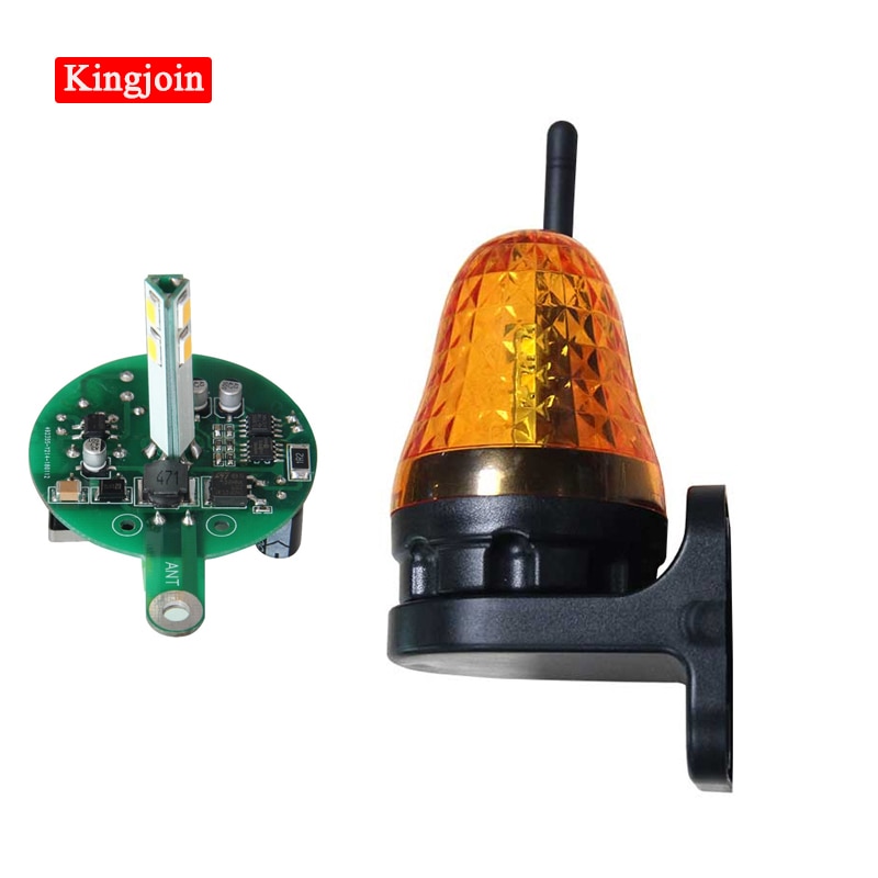 Lámpara de alarma gigante AC/DC de 12V -265V Flash de luz LED para abrir puerta corredera/puerta de barrera