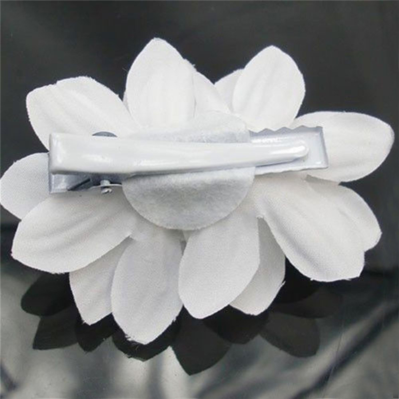 Pinza para el pelo con flor de cristal para mujer, pasador nupcial, accesorios para el cabello, pinza para el pelo de boda, herramienta de peinado, horquilla, 1 ud.