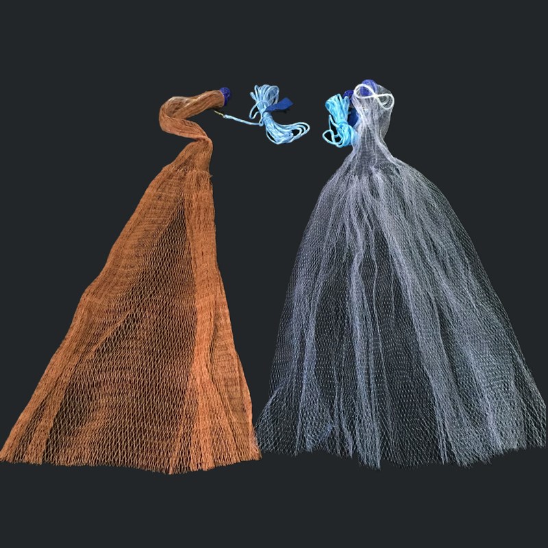 Finefish Cast Net 1.2-3.6M Without Sinker Fishing Net Outdoor Sport Hand Throw Network Small Mesh USA Style Gillnet Tool