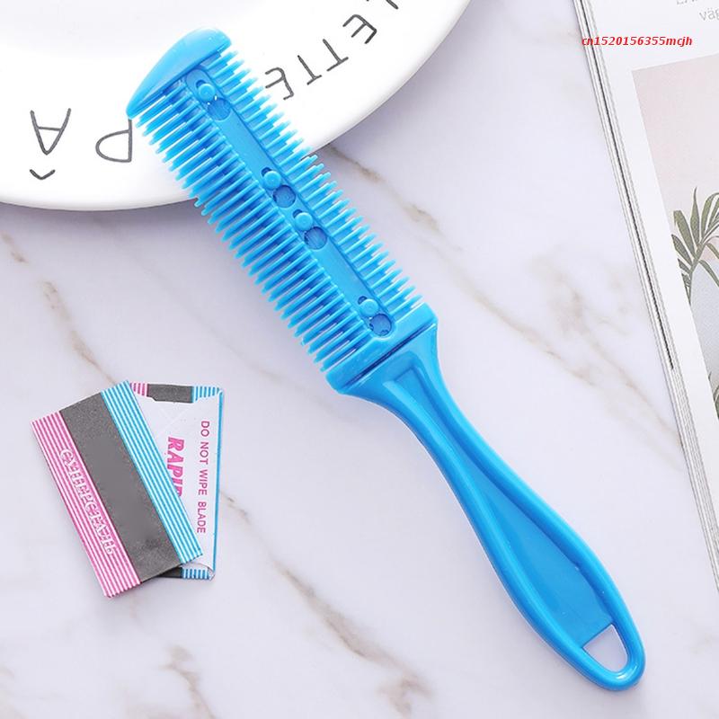 Hair Cut Styling Kapper Schaar Scheermes Magic Blade Kam Kappers Tool Kit Dubbelzijdige Messen Haar Schaar Voor
