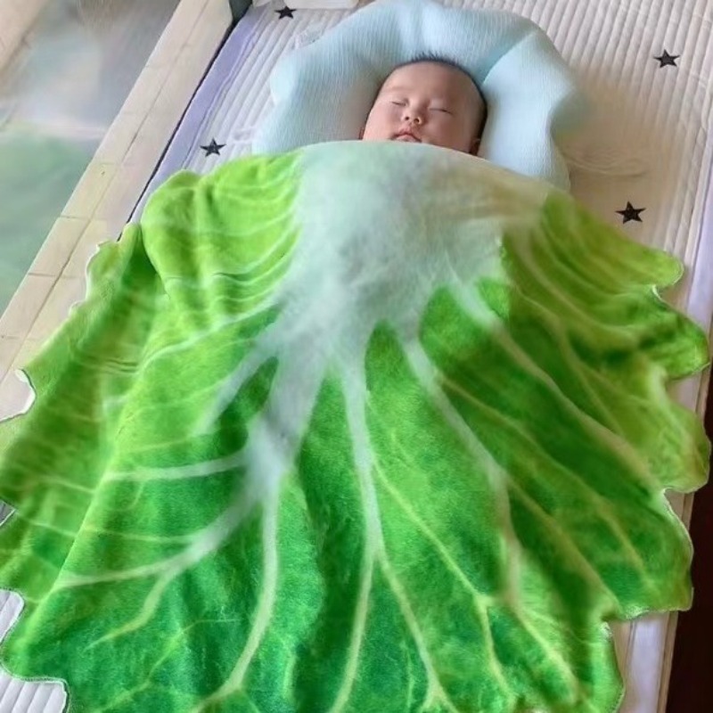 kooldeken, Chinese kool, leuke informele woonkamer, decoraties, creatieve schattige babydekbedden, kindercadeaus