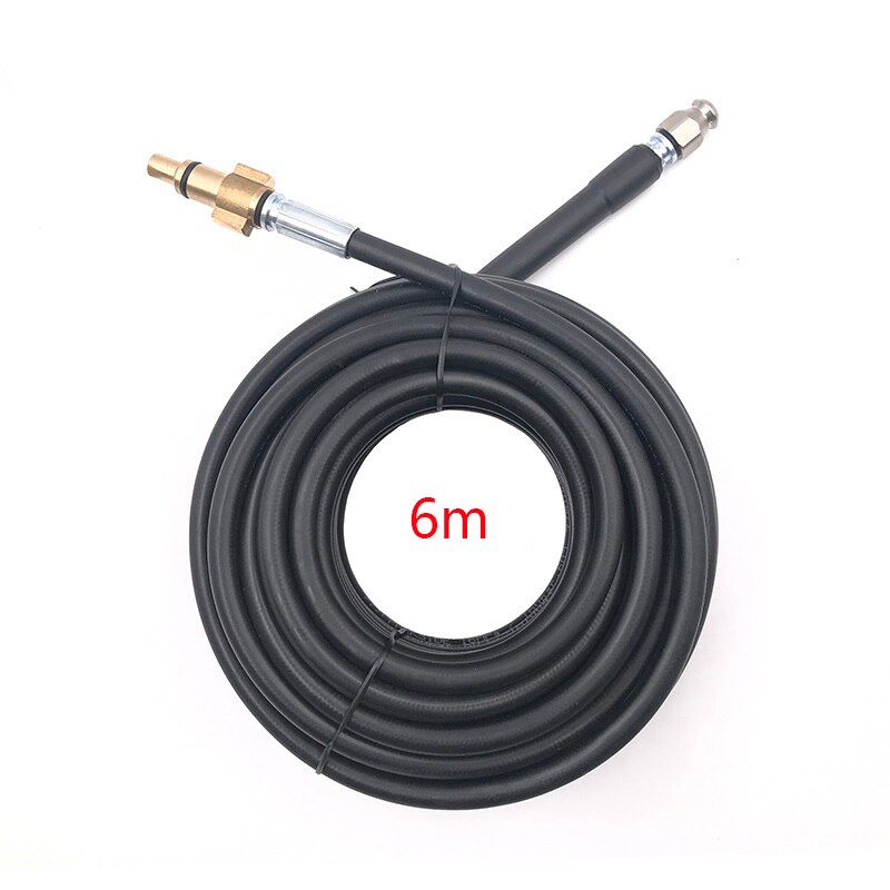 ROUE Pipe Cleaning Cable Pipe Unblocker High Pressure Hose Hydro Jet Nozzle Pressure Washer Tube For Lavor High Pressure Cleaner: 6M For PARKSIDE