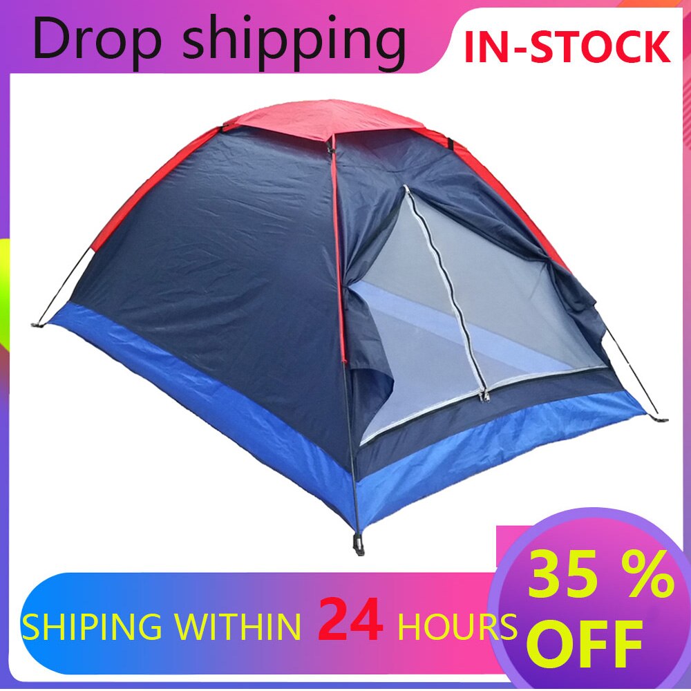 Camping Tent Travel For 2 Person Tent for Winter Fishing Tents Outdoor Camping Hiking with Carrying Bag