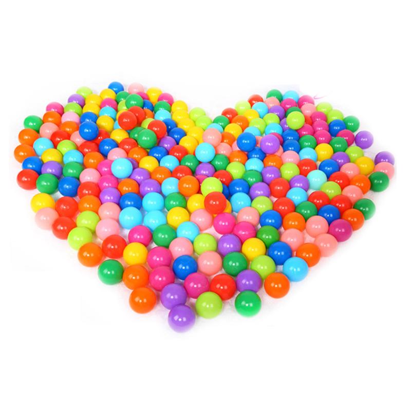 25/50/100 pcs Eco-Friendly Colorful Sfera di Plastica Giocattoli Oceano Palle per La Piscina Del Bambino Swim Pit Toy lo stress Sfera di Aria di Sport All'aria Aperta