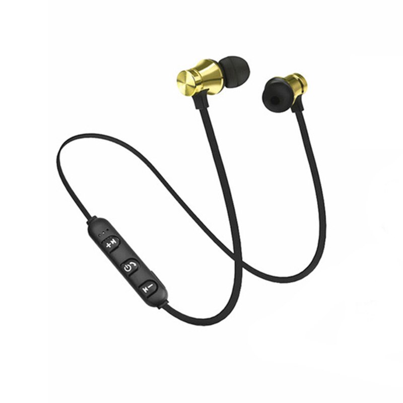 XT-11 Bluetooth Headset Drahtlose Kopfhörer Sweatproof drahtlose sport kopfhörer eingebaute mikrofon headset für iphone/huawei: gold