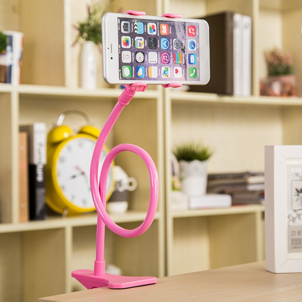 Moet Hebben In De Zomer! Mobiele Telefoon Houder Ultra Lange Gecoat Polyurethaan Multifunctionele Arm Eenvoudige Montage Rotatie Nachtkastje