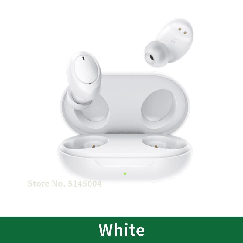 OPPO Enco W31 Lite Wireless Earphone TWS Bluetooth 5.0 Earphone Enhanced Bass IP55 Water Resistance For Reno 4 Pro 3: White