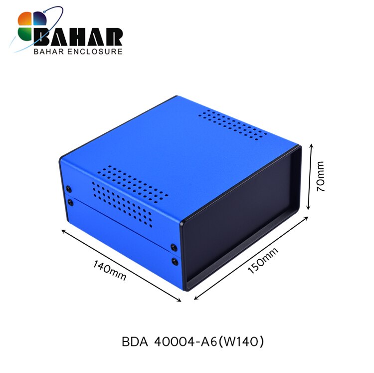 BAHAR 150*140*70mm Iron housing for electronics diy instrument case project case iron electric junction box BDA 40004(W140): 40004-A6(W140)