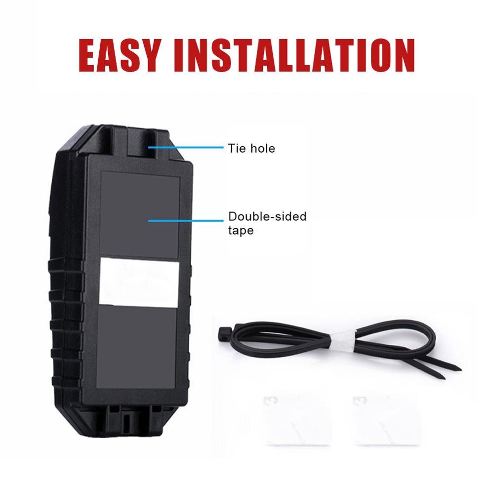 Waterproof Bike Anti-Theft Alarm Wireless Remote Control Motorcycle Bicycle Security Alarm 113dB Electric Car Alarm Sensor