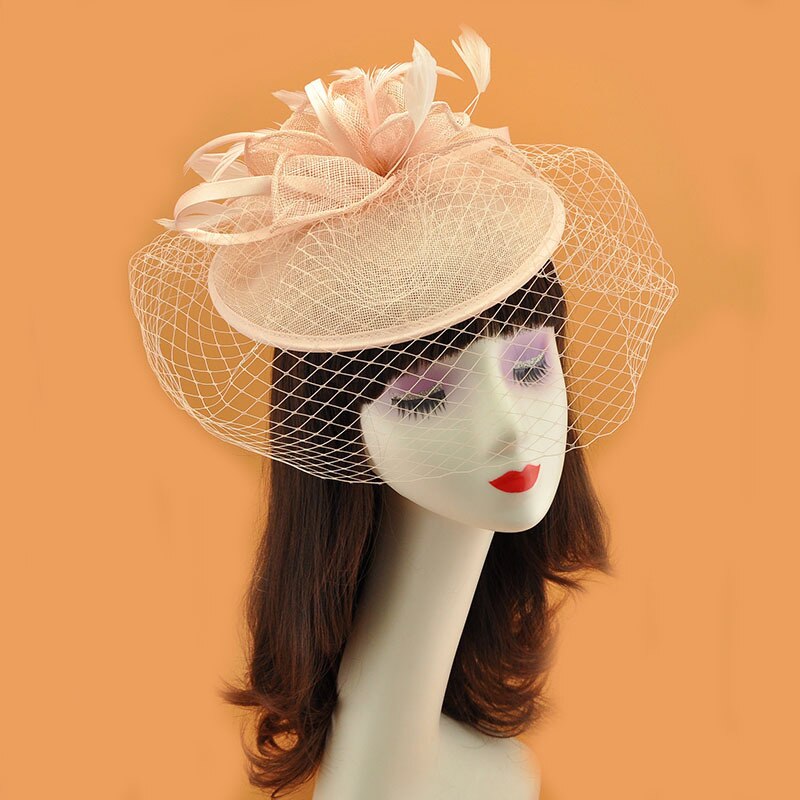 Wedding Bridal Hats bridcage Veil Fascinators headpiece party hair accessories party Hat wedding accessories