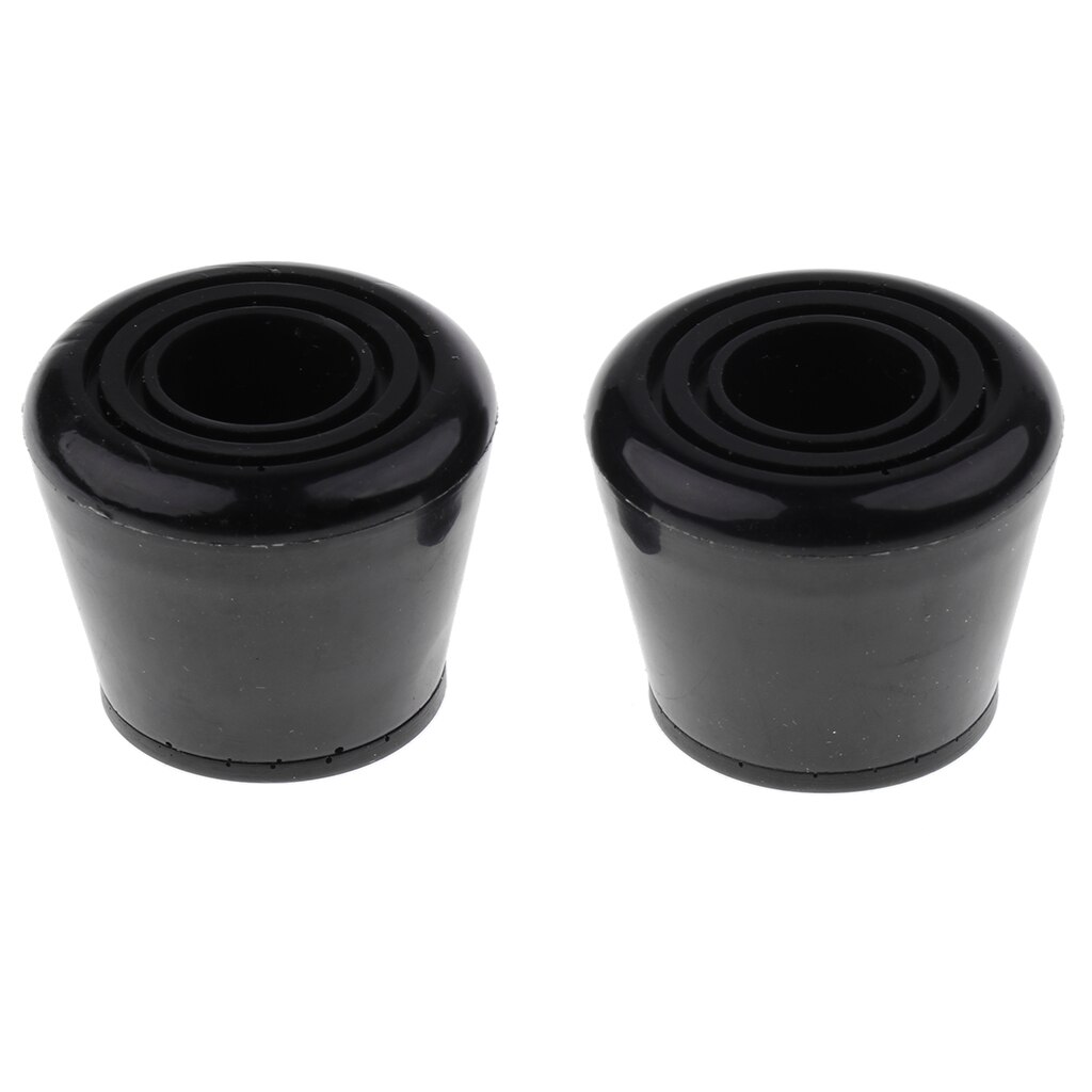 2pcs Bolt-On Toe Stop Soft and Comfortable Skate Toe Stops for Derby and Other Skating