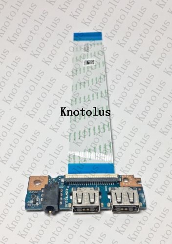 CN-010R81 010R81 LS-B843P para Dell 5555 5558 USB 5758 USB AUDIO BOARD