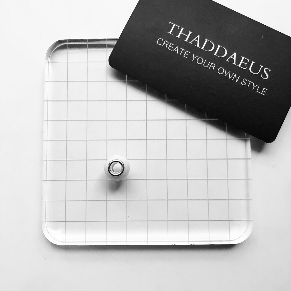 Bianco Sfaccettato Perline, Perline D'argento Misura il Braccialetto Tommaso Collana Europea FAI DA TE bijoux Accessori Dei Monili del Regalo per Le Donne