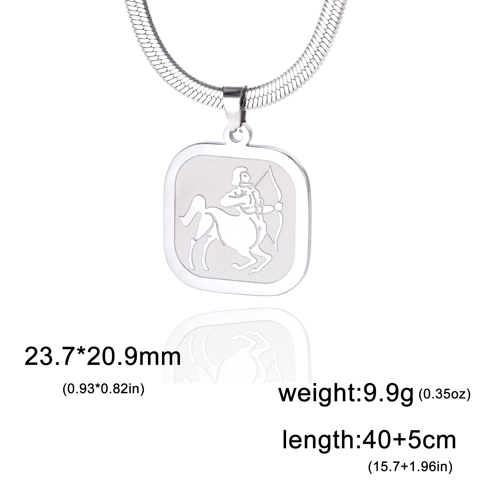 Teamer 12 Zodiac Teken Ketting Voor Vrouwen Goud Kleur 12 Constellatie Rvs Slang Ketting Kettingen Verjaardag Sieraden Cadeau
