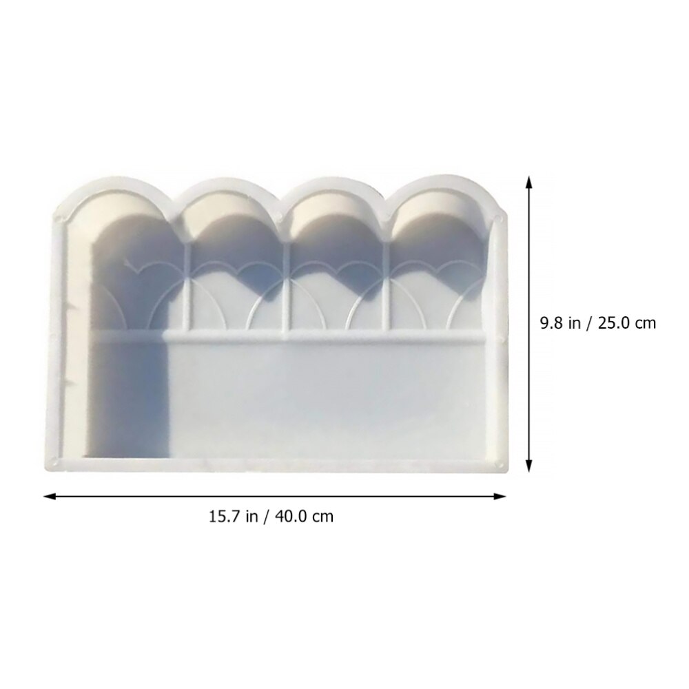 DIY Cement Brick Concrete Brick Mold for Outdoor Flower Bed Garden Lawn