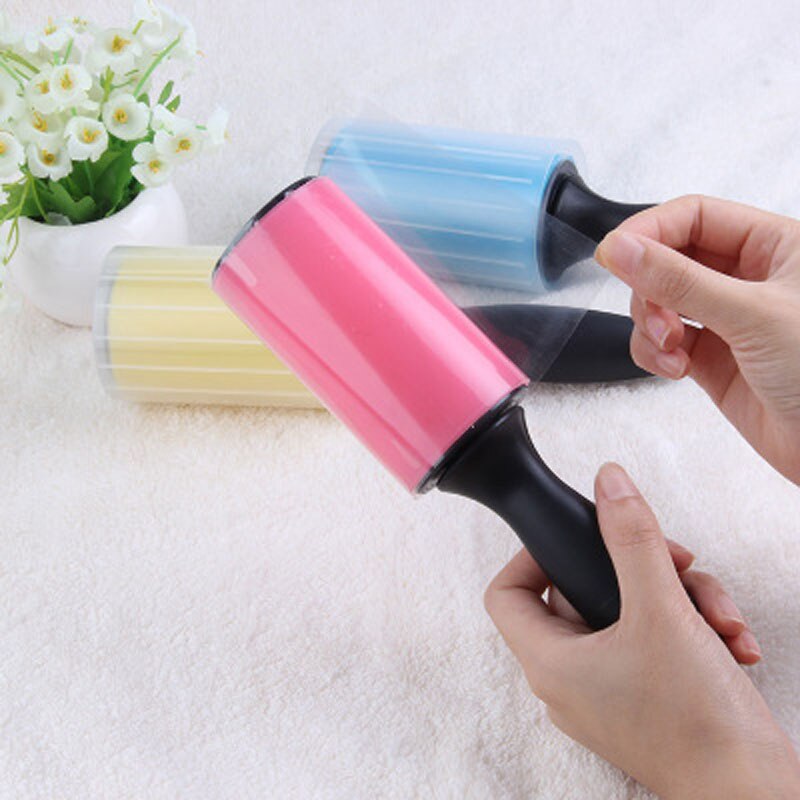 Lint Rollers Herbruikbare Wasbare Lint Roller Kleverige Silicone Dust Wiper Pet Hair Remover Borstel Gereedschappen Voor Pet Doek