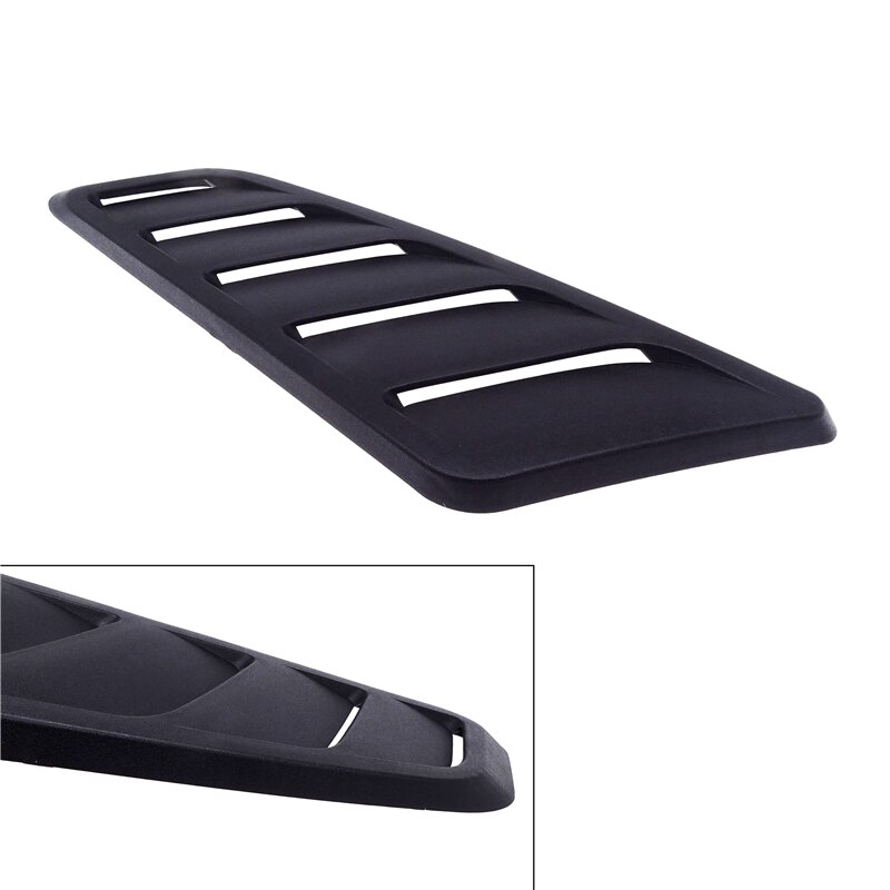 1 Pair Universal ABS Plastic Car Air Intake Scoop Bonnet Front Hood Vent Panel Decoration Accessories For Ford Mustang