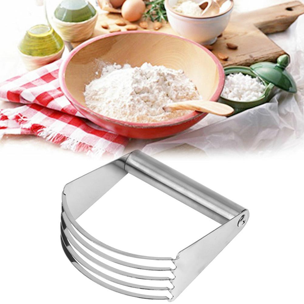 Mixing Dough and Cutting Butter Flour Mixer Butter Accessories Lard Kitchen Baking Blender Blades Pastry Steel L4H0