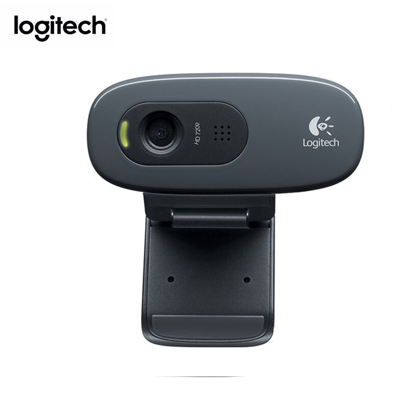 Logitech C270 HD Webcam with Built in Micphone USB 2.0 Interface Camera Network Video Conference Wide Angle Vid 720P Laptop PC: Default Title