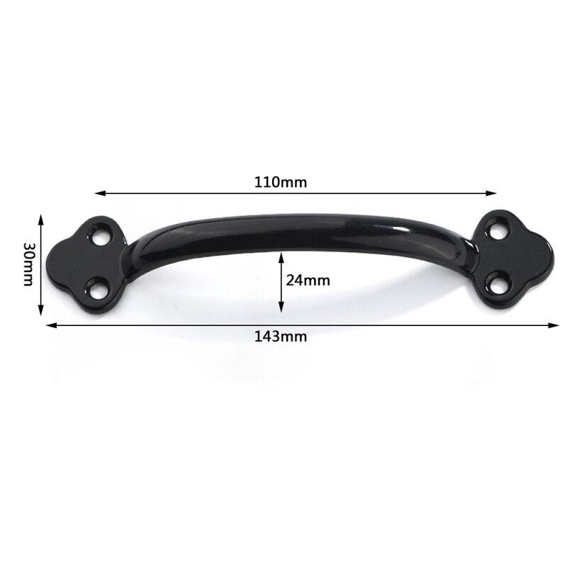 1PC Drawer Door Knobs Jewelry Box Cabinet Pulls Cupboard Pull Handle Antique Furniture Handles Decoration: 8