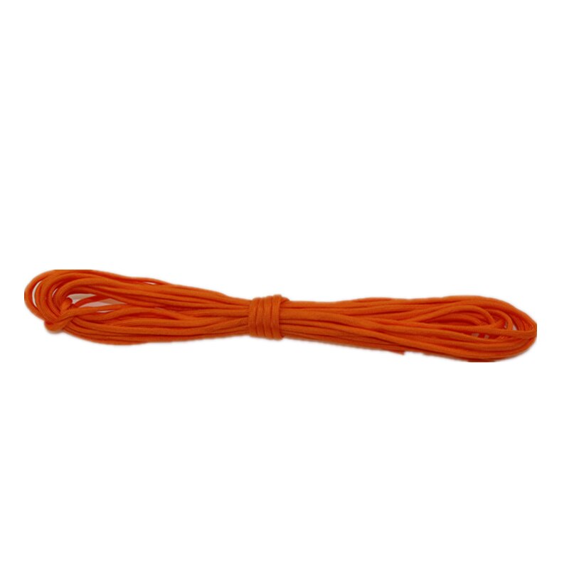 33ft 7 Cord Strand Paracord 550 Parachute Cord Lanyard Rope Mil Spec Cuerda EDC GEAR Carabiner Camping Survival Kit Equipment: orange red / 33ft(10meter)