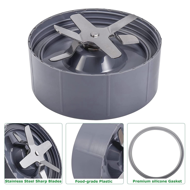 Ersatz Auszieher Klinge Kompatibel für NutriBullet 600W/900W Profi Exklusive Rührgerät NB-101S NB-201 NB9-1301 NB-101B