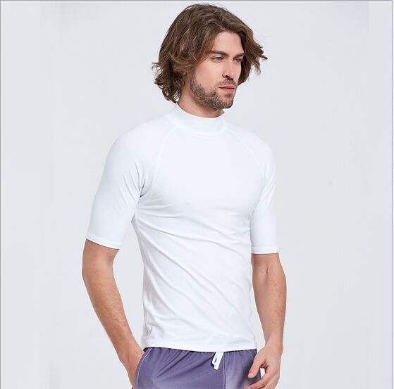 SBART snorkelen zonnebrandcrème duiken mannen zwemmen volwassen split T-shirt betaalbare surfen pak