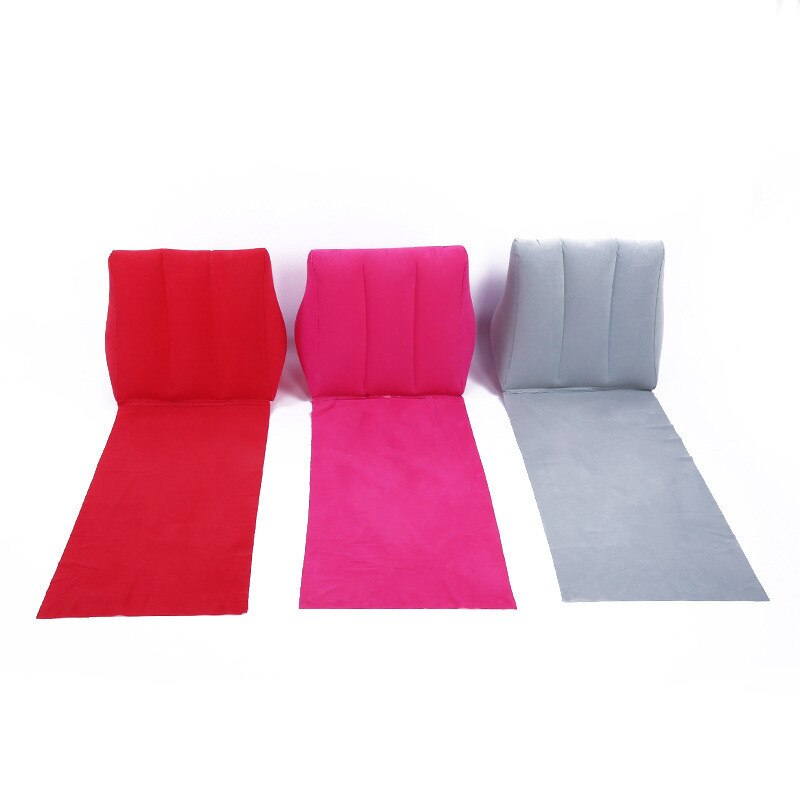 Campingvogn madrasspute med oppblåsbar pute sammenleggbar campingbil reiseseng bilseng 144*48*33cm