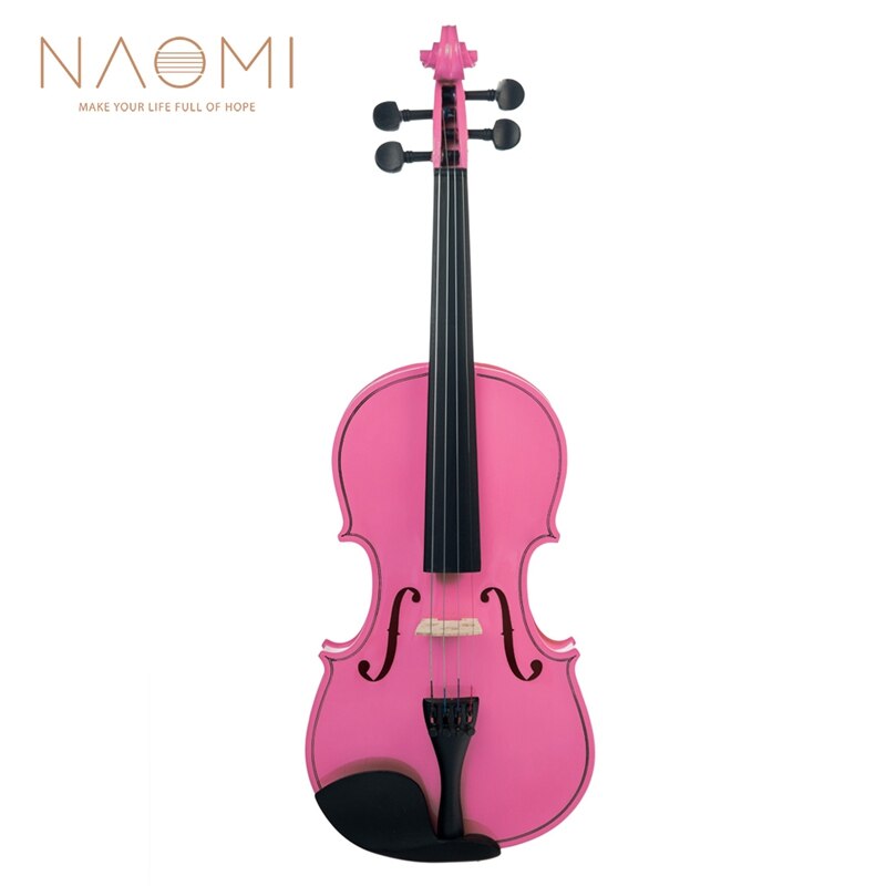 Violin NAOMI PINK Student Violin with Hard Case, Bow, Rosin SET