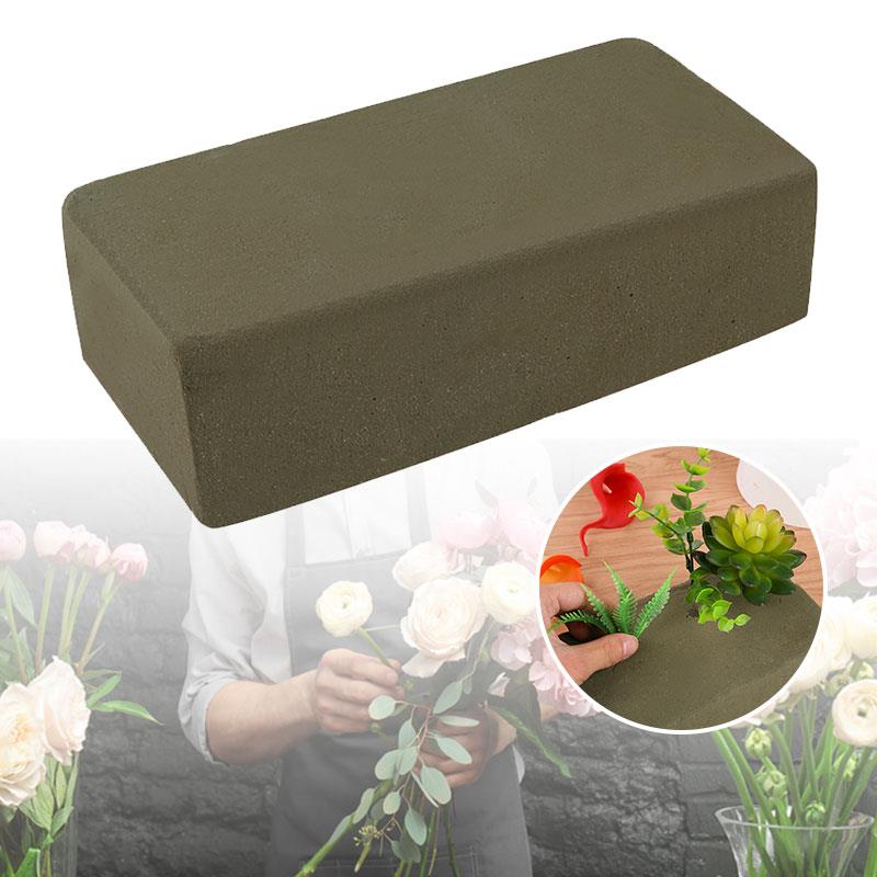 22.5*11*7cm tør skum blomster skum mursten mursten holder håndværk buket ideel grøn opbevaring bryllup hjem