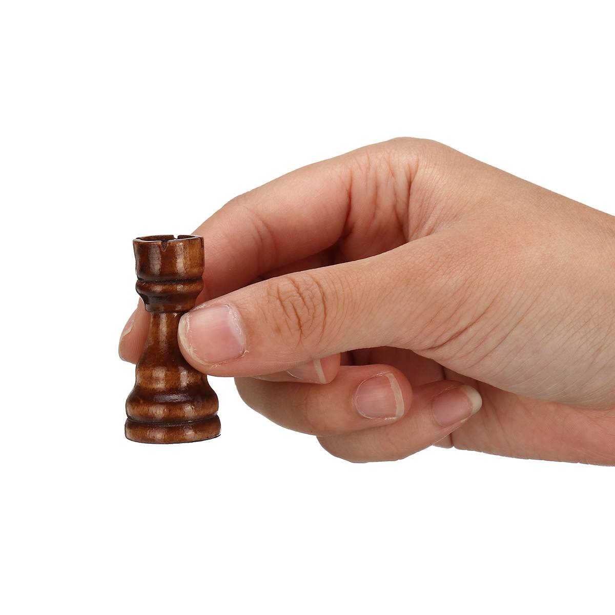 32 Chess Pieces Wooden Complete Chessmen International Word Chess Game Entertainment 77MM