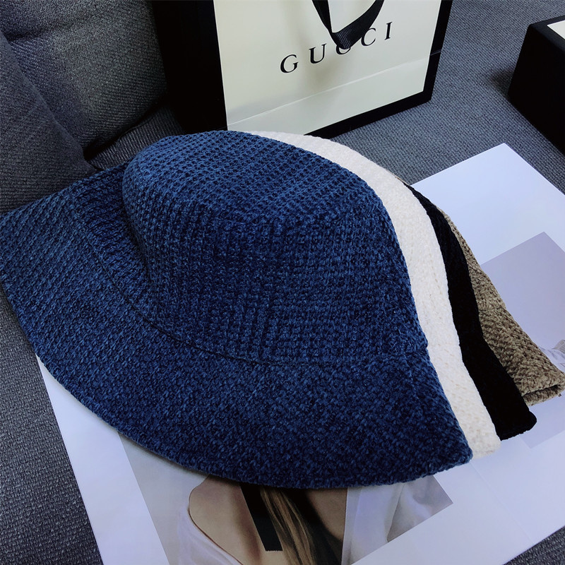 Sombreros de cubo de estilo japonés para mujer, sombrero de cubo informal Vintage, visera coreana, accesorios de ropa de calle