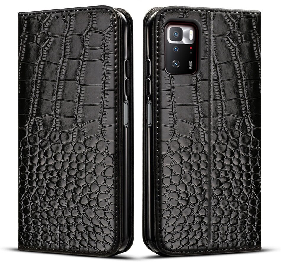 Funda de cuero para Xiaomi Poco X3 GT, carcasa de lujo para Mi X3 GT, funda de TPU suave de 6,6 pulgadas