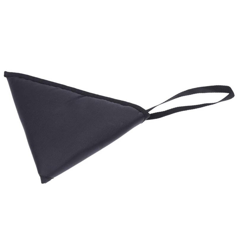Bolsa Ocarina de 12 agujeros, bolsa protectora resistente y duradera con correa de algodón acolchado negro de 5mm