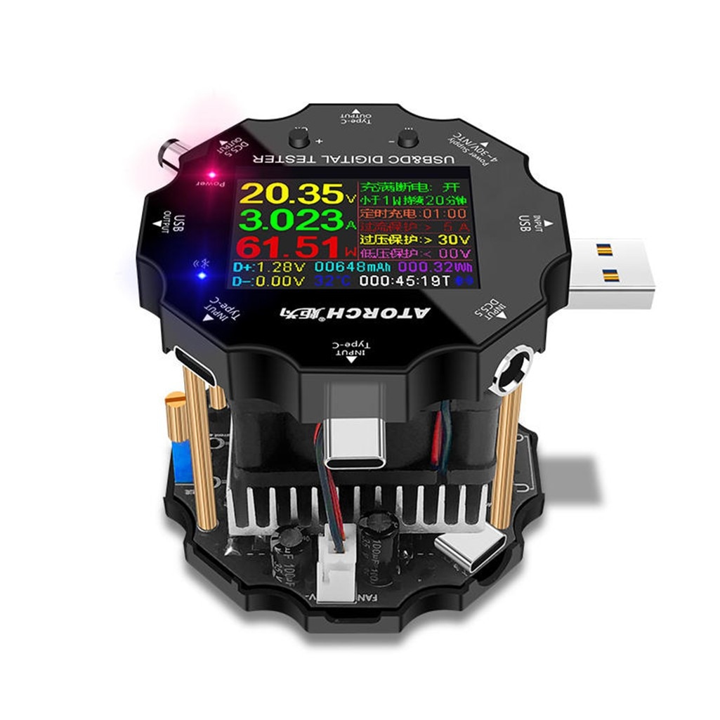 Indicator Battery Cell Tester Ud18l Chinese Parameters Volt Button Checker Battery Capacity Tester 65w Adjustable Constant Curre