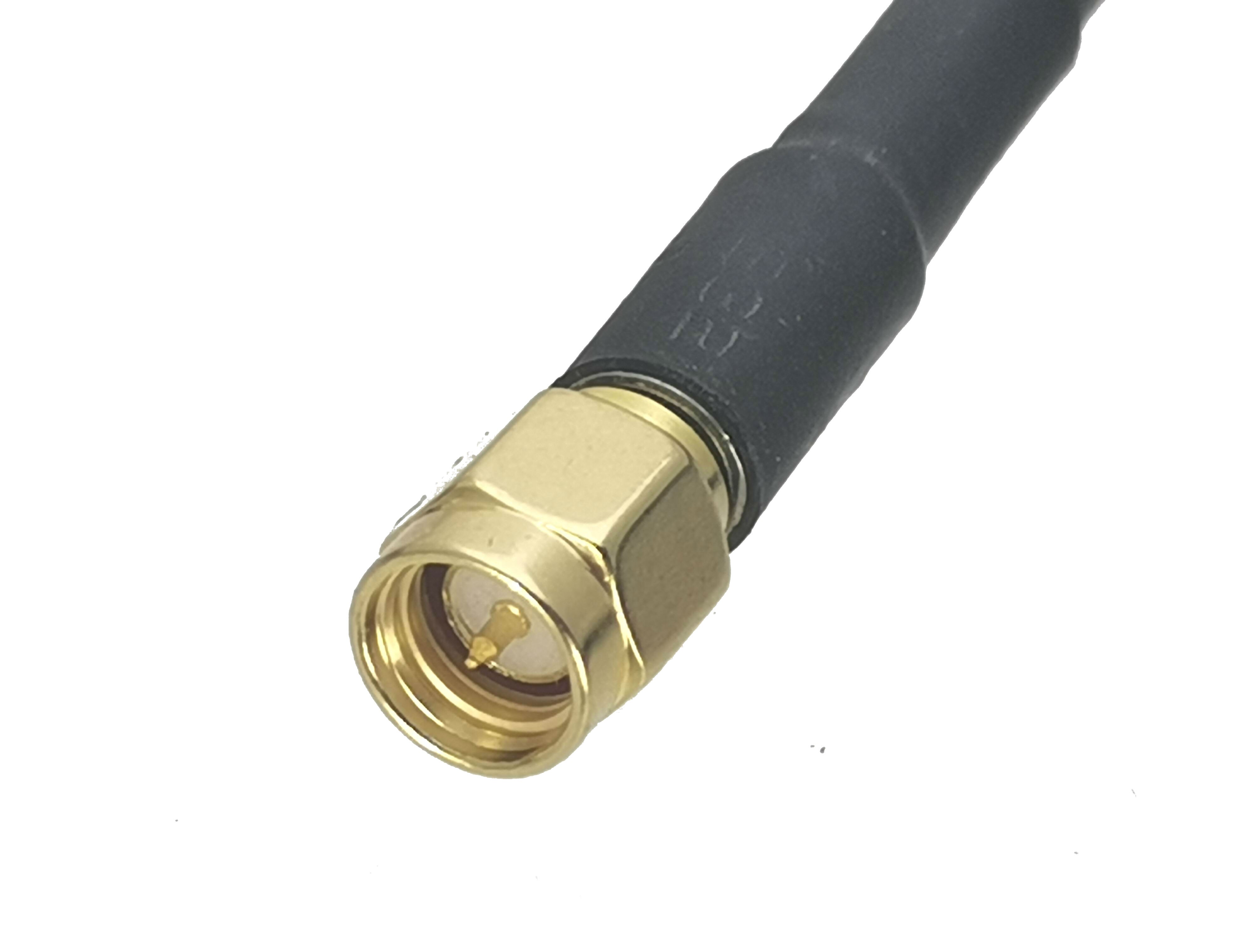 1Pcs RG58 SMA Male plug to BNC Male plug Connector RF Coaxial Jumper Pigtail Cable For Radio Antenna 4inch~20M