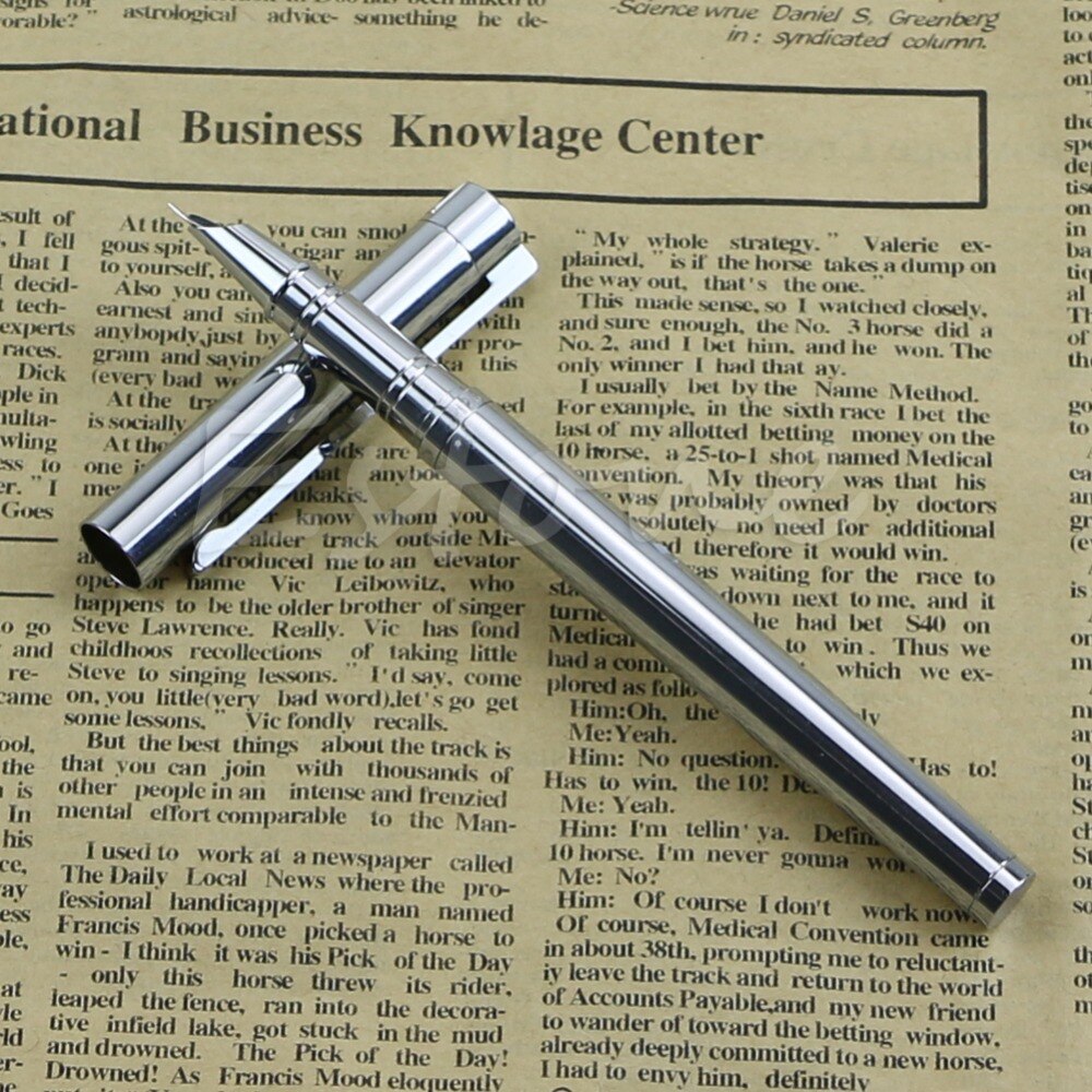Jinhao 126 Executive Complete Silver Fine Kap Nib Vulpen