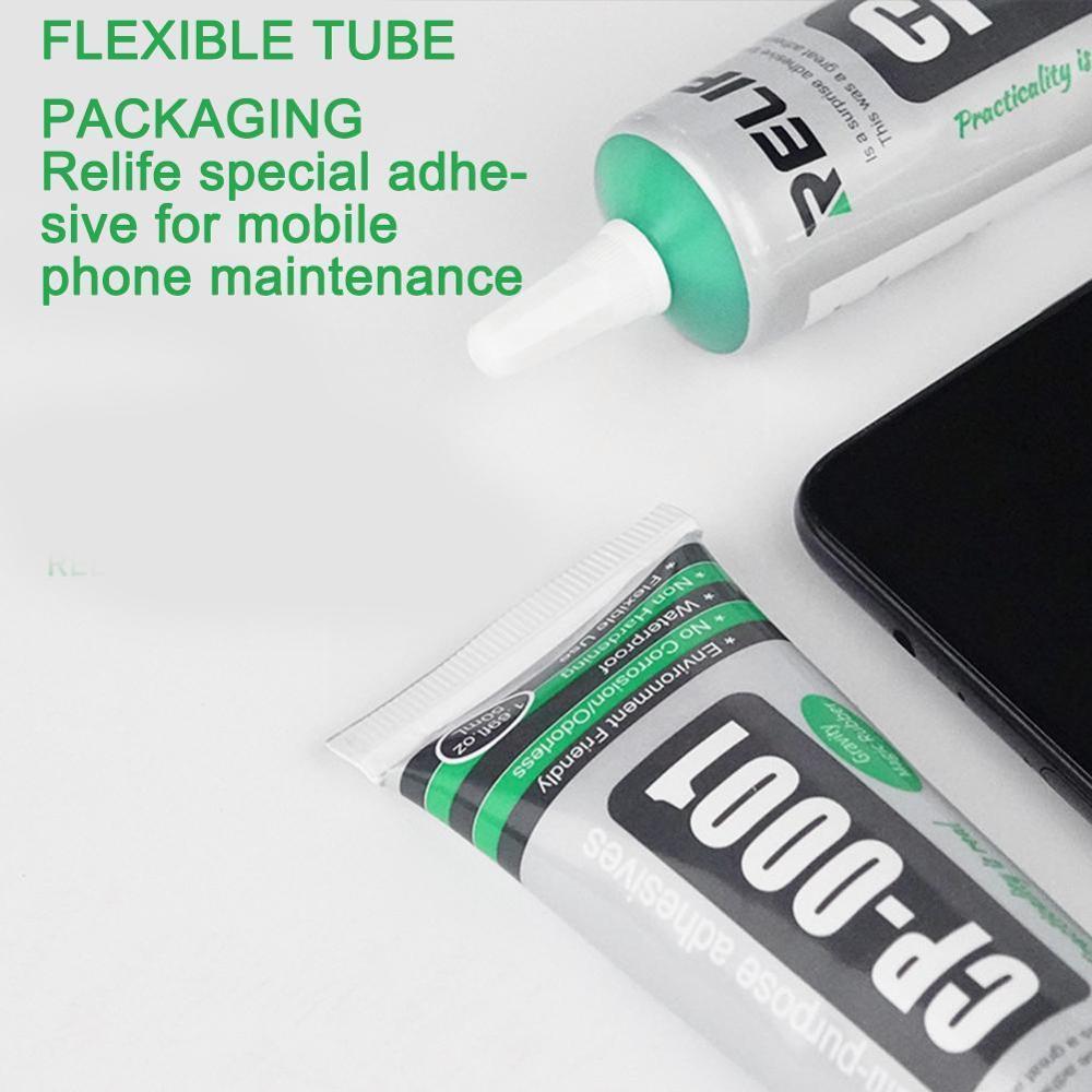 Glue Latest Mobile Phone Repair Special Glue Relife Cp-0001 Transparent Cp-0002 Black Glue For Screen Frame Repair Tool N6k3