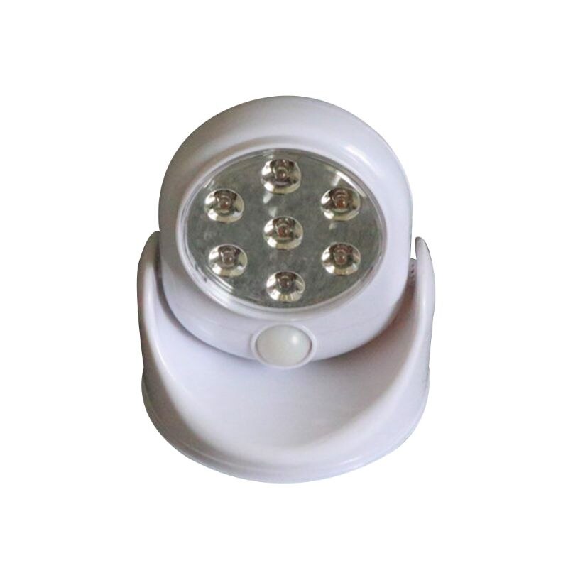 Wireless Infrared Motion Activated Sensor Light Lamp 360 Degree Rotation Motion Wall Lamps Toilet Night Outdoor Lights
