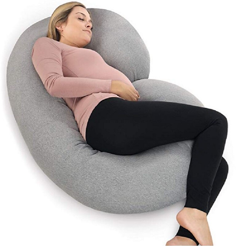 Travesseiro para mulheres grávidas enfermagem gravidez almofada maternidade u-forma lado sleeper cama substituir lavável mommy care