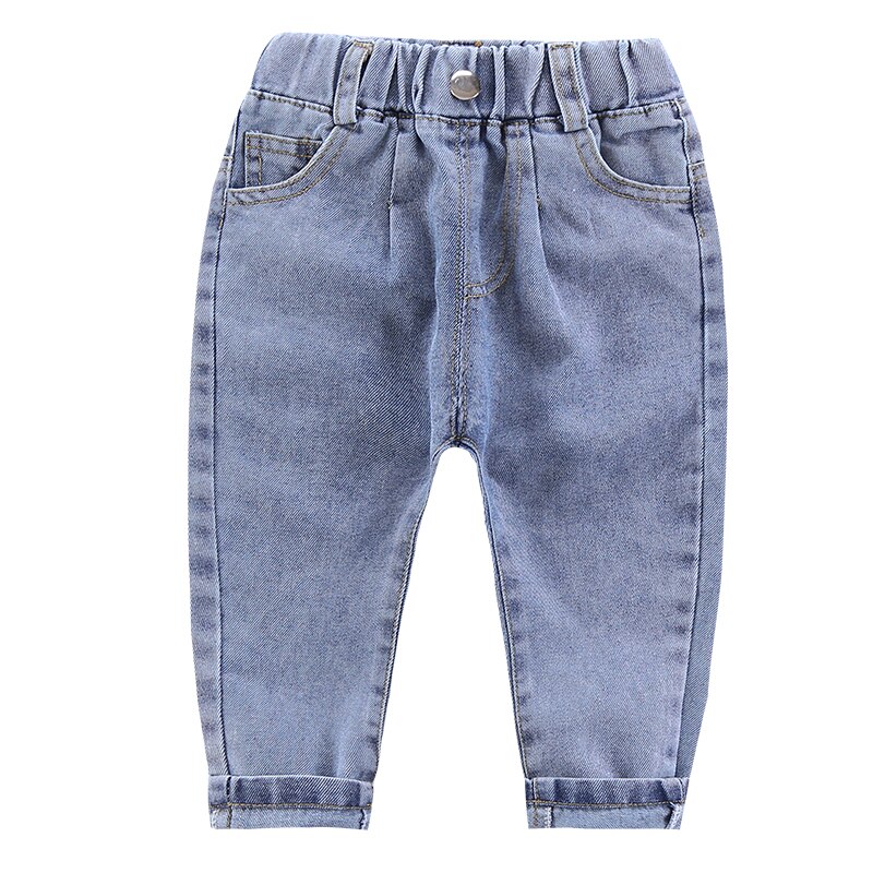 Meninas calças de brim para crianças primavera outono calças de brim crianças moda denim calças do bebê meninos jean roupas infantis 2-6y