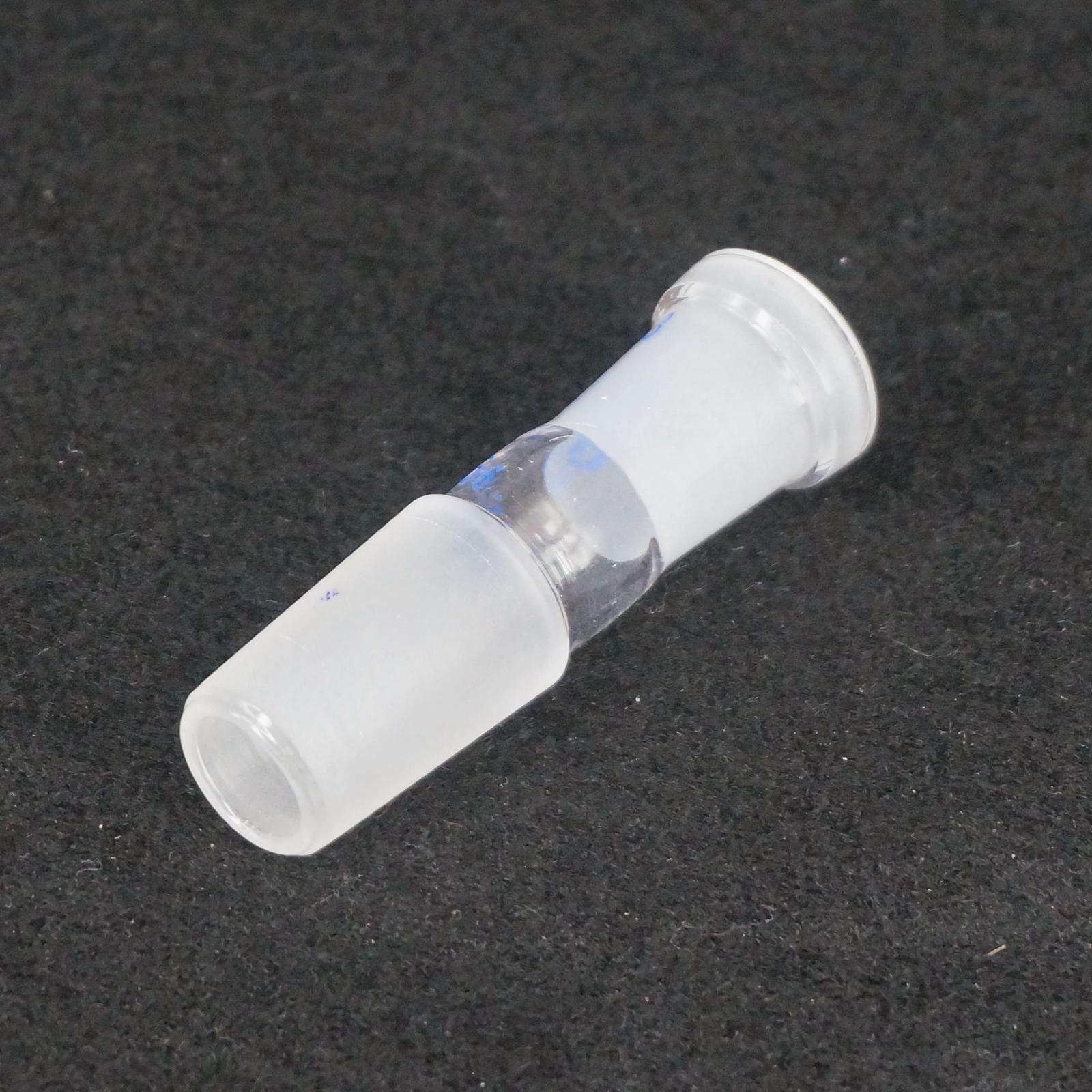 Adaptador de transferencia de vidrio para laboratorio, accesorio femenino de 14/23 a 19/26 juntas masculinas, con reducción